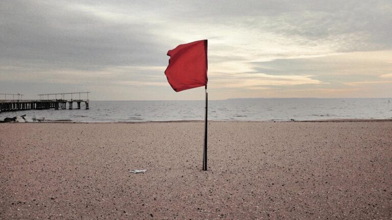 'Red Flag artwork by Christiaan Kritzinger