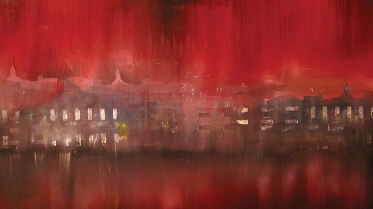 'London fires' artwork by David Smith