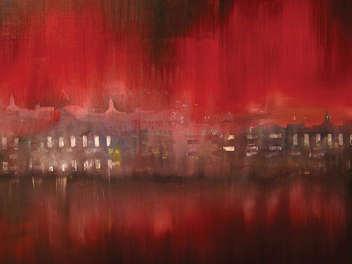 'London Fires' artwork by David Smith