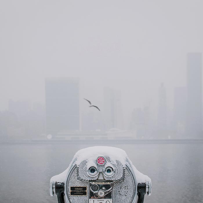 "In a haze" photography by Silvie Bonne